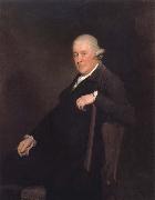 Joseph Wright Portrait of the Reverend Basil Bury Beridge oil painting artist